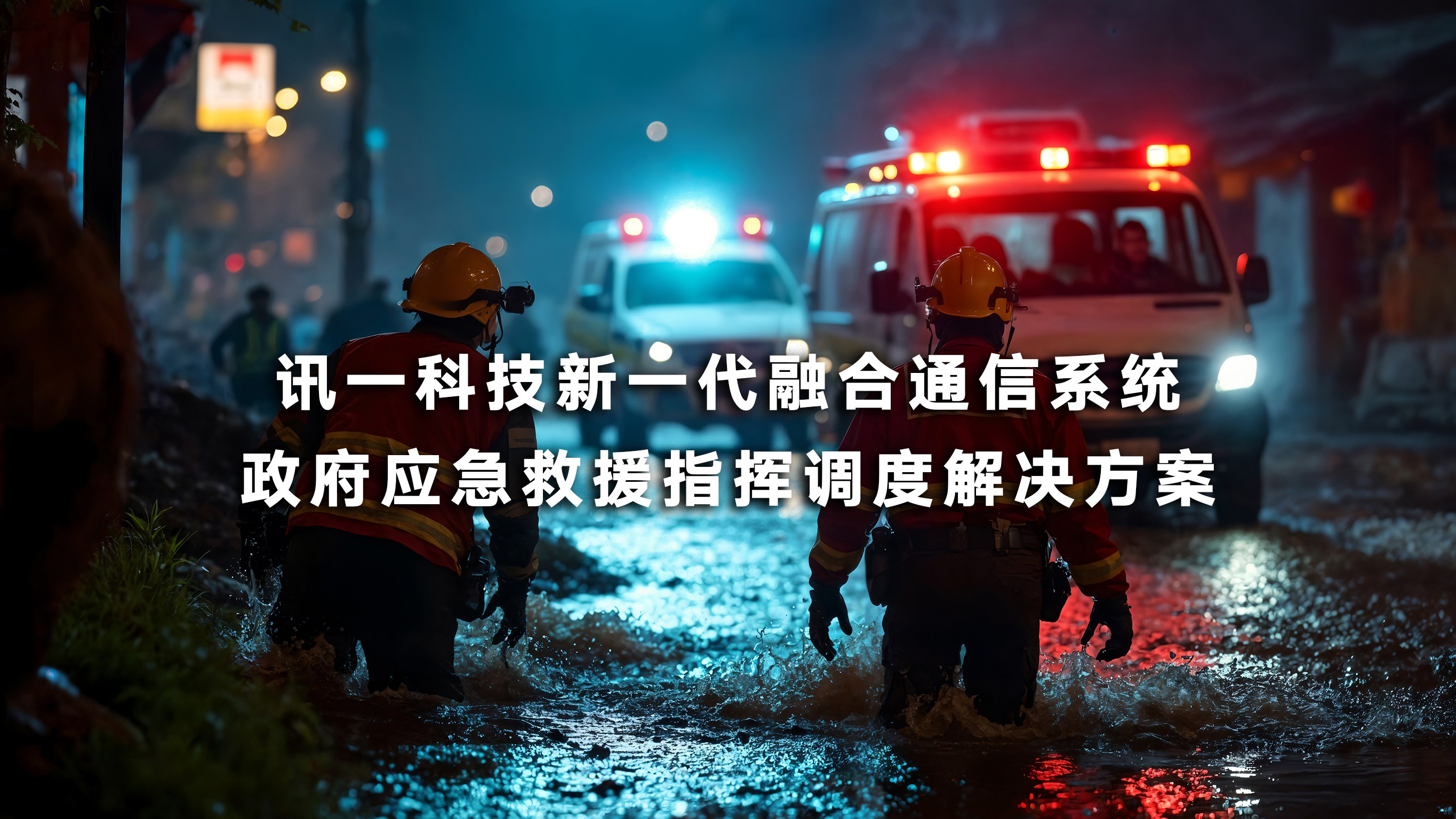 讯一科技新一代融合通信系统-政府应急救...
